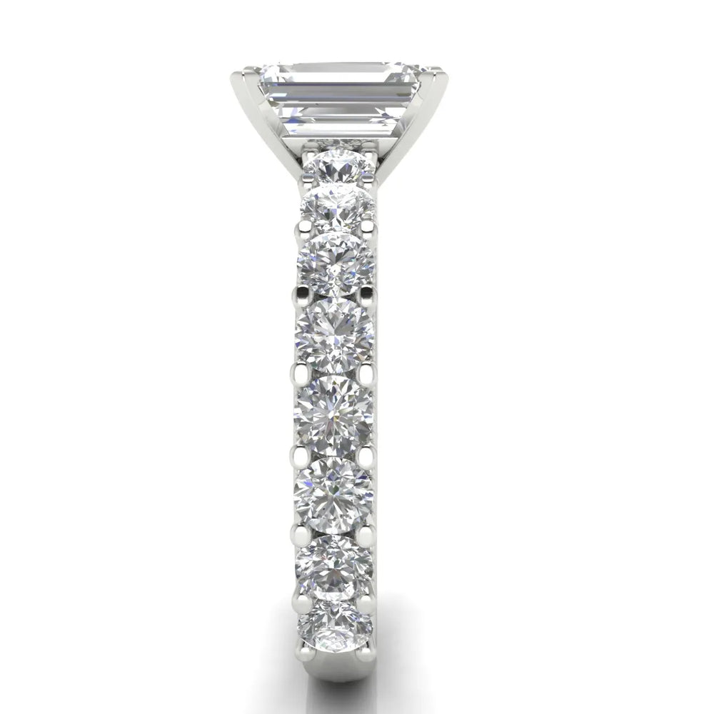 Vintage Halo-Inspired Accent Ring