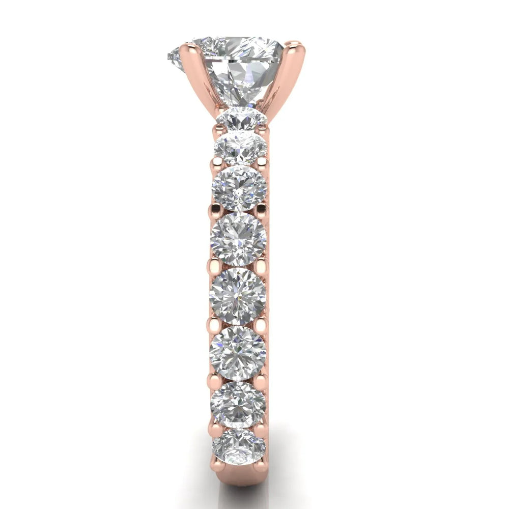 Vintage Halo-Inspired Accent Ring