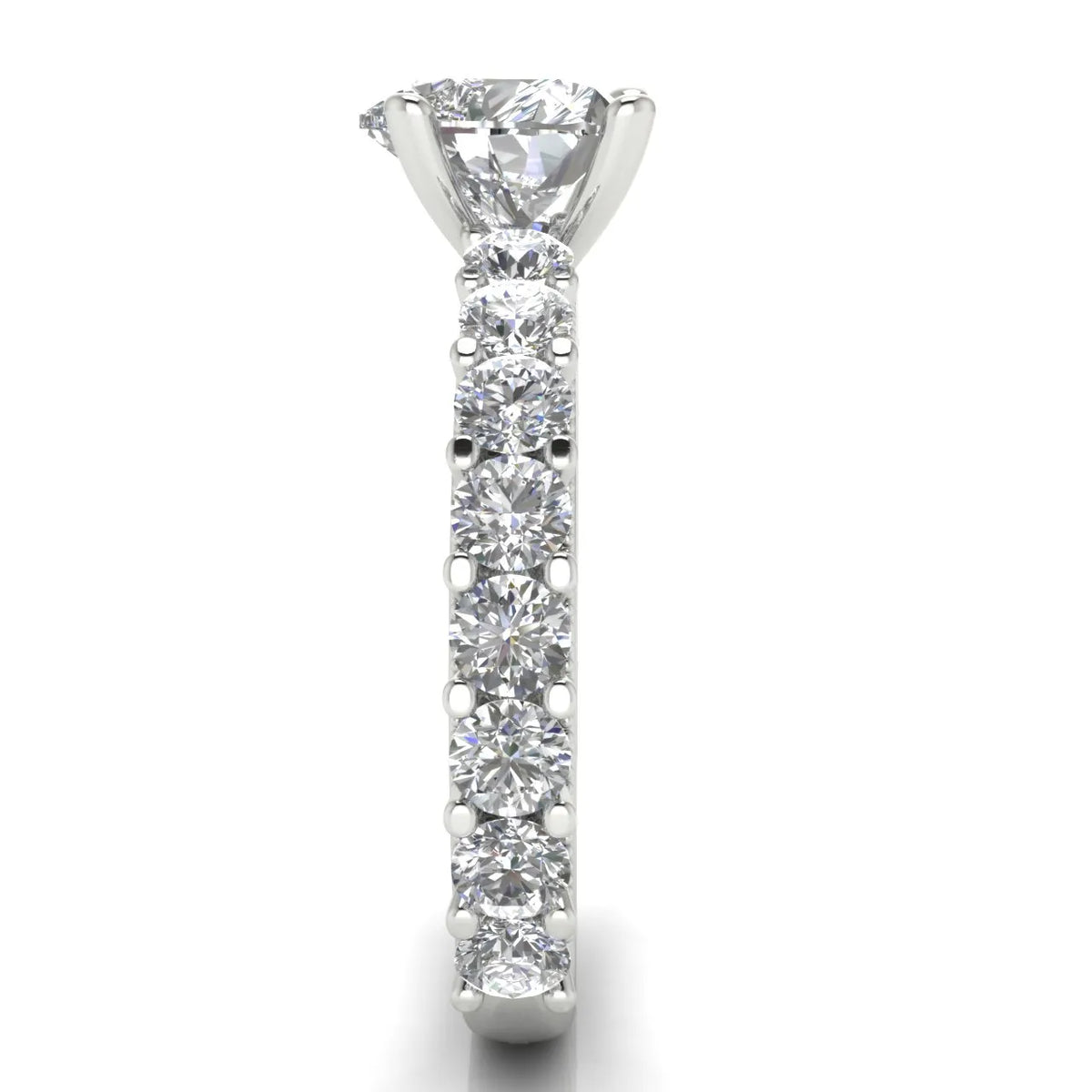 Vintage Halo-Inspired Accent Ring