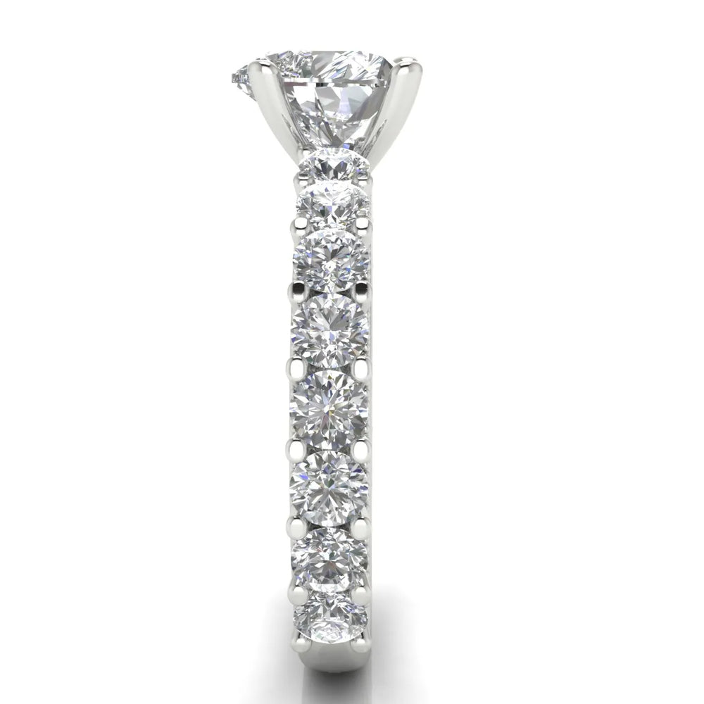 Vintage Halo-Inspired Accent Ring