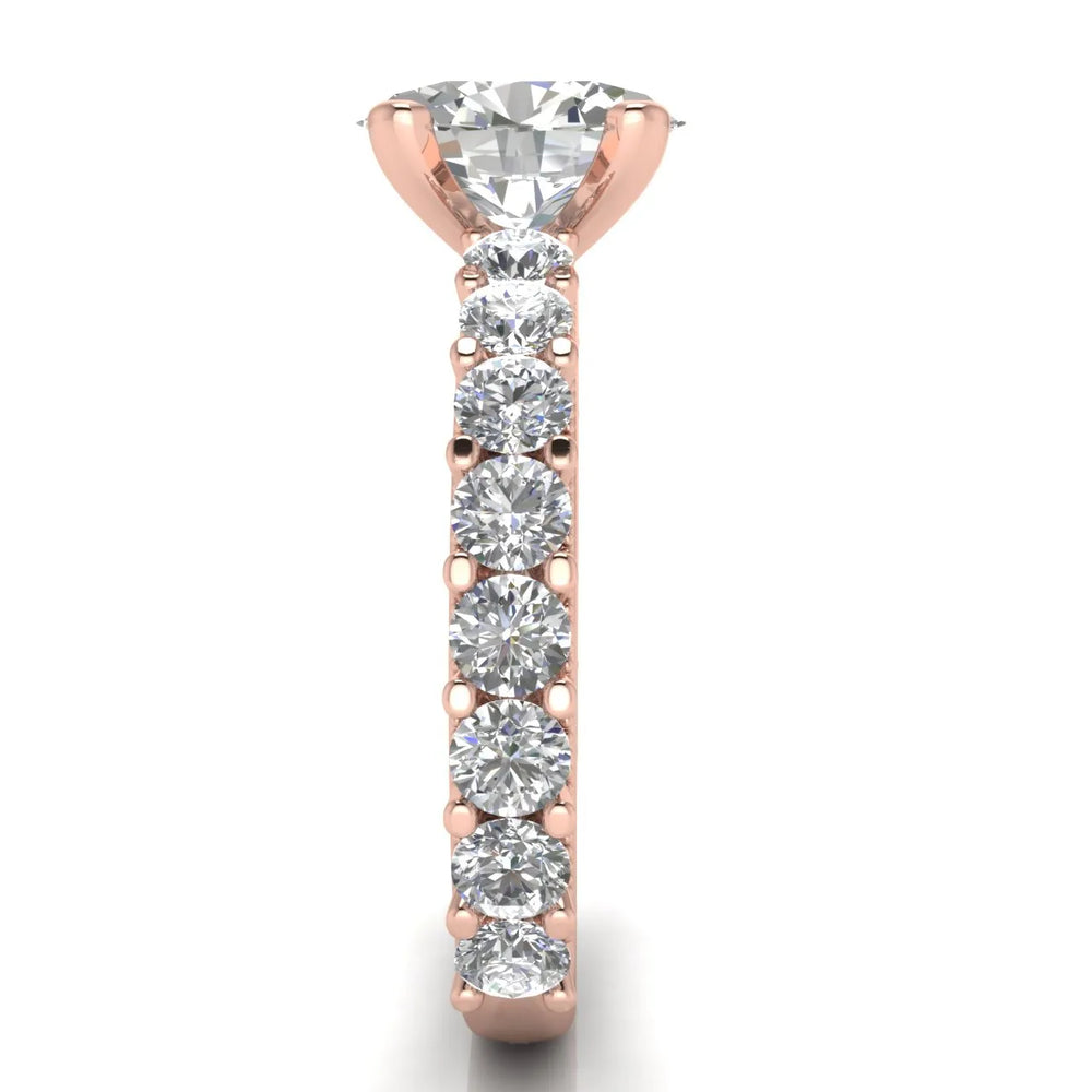 Vintage Halo-Inspired Accent Ring