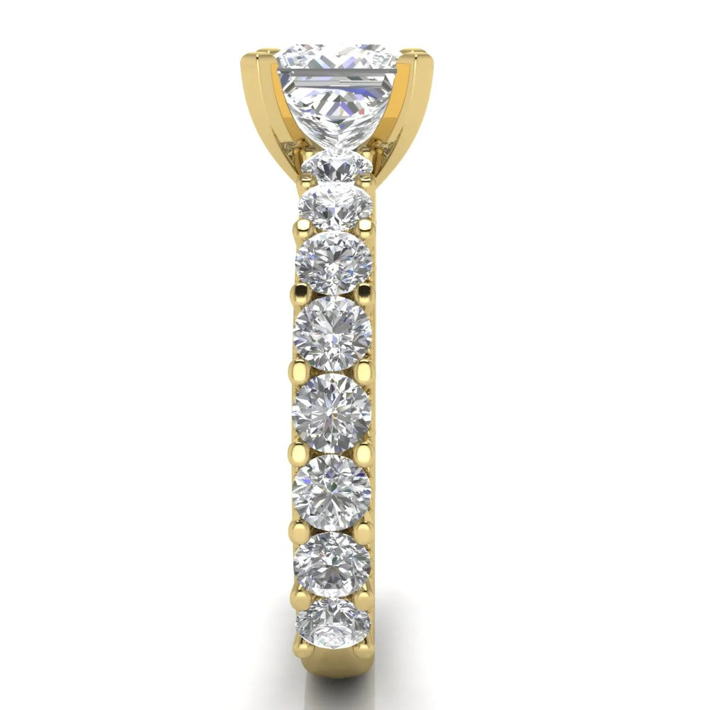 Vintage Halo-Inspired Accent Ring