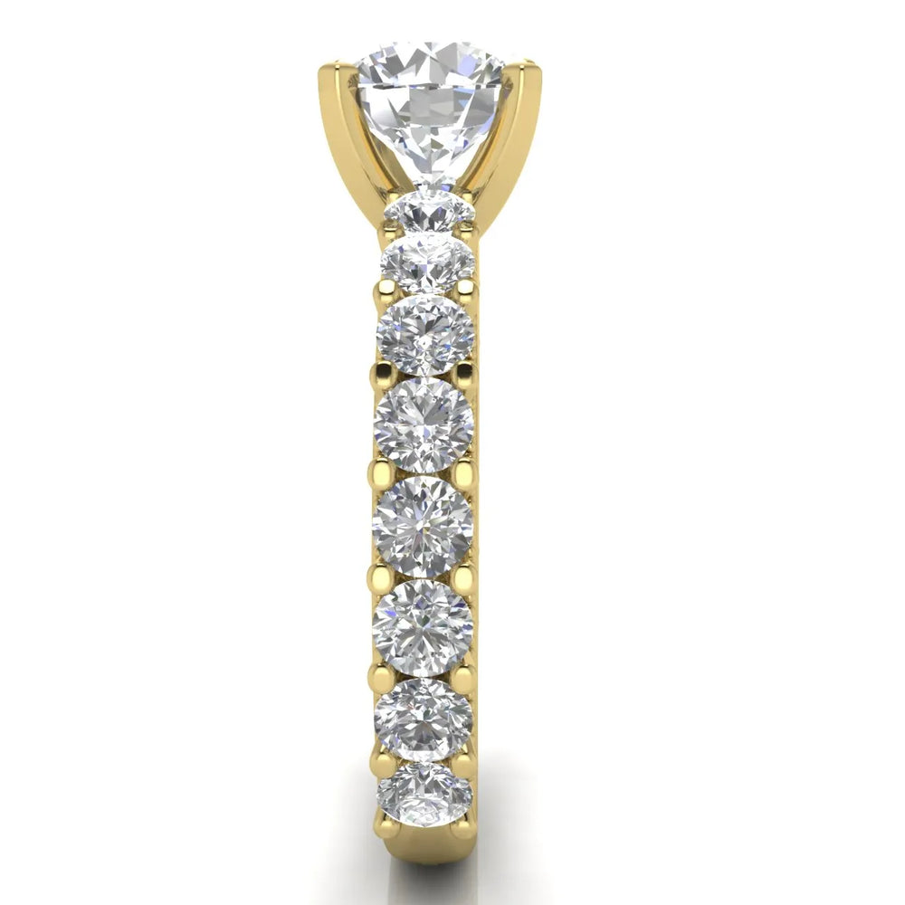 Vintage Halo-Inspired Accent Ring