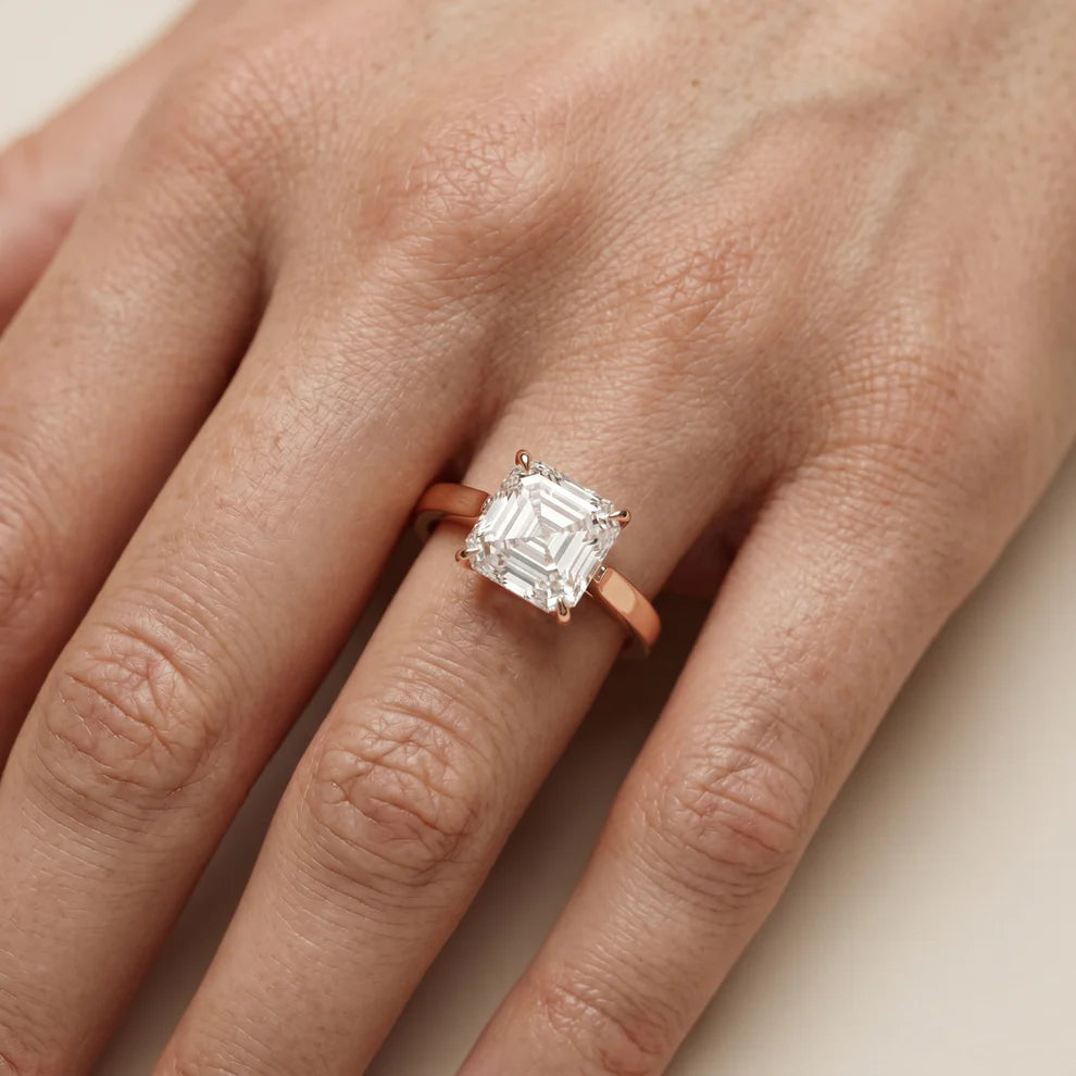 Isabella Bloom Solitaire Heart Diamond Engagement Ring