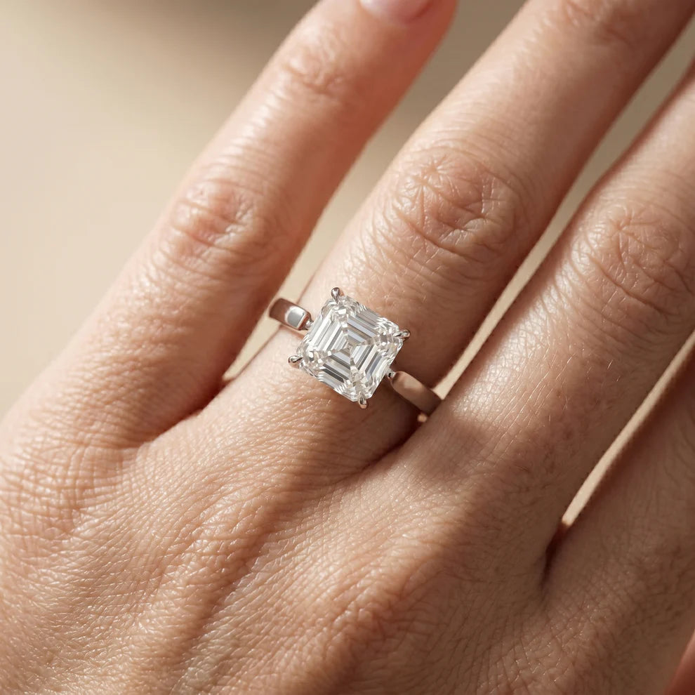Isabella Bloom Solitaire Heart Diamond Engagement Ring