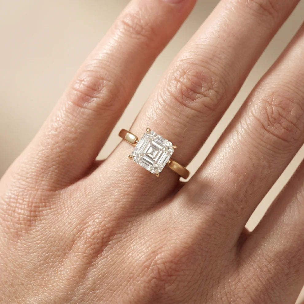Isabella Bloom Solitaire Heart Diamond Engagement Ring