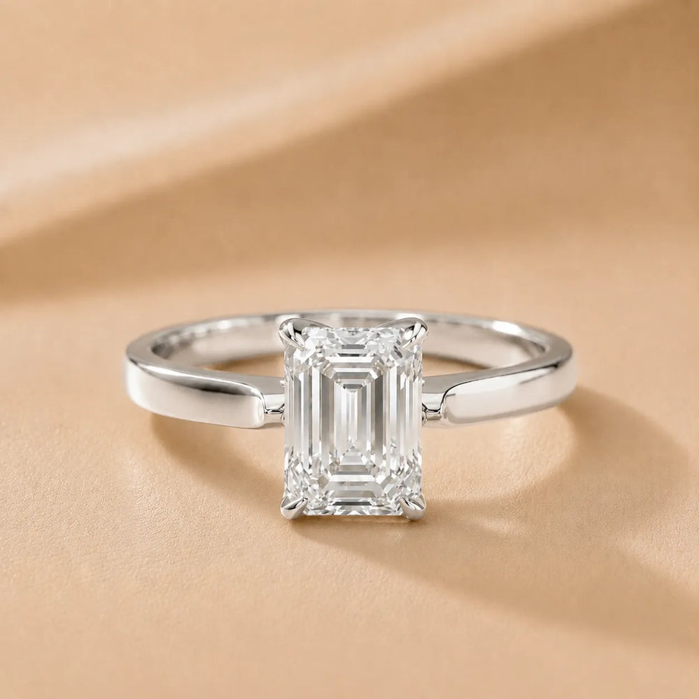 Isabella Bloom Solitaire Heart Diamond Engagement Ring
