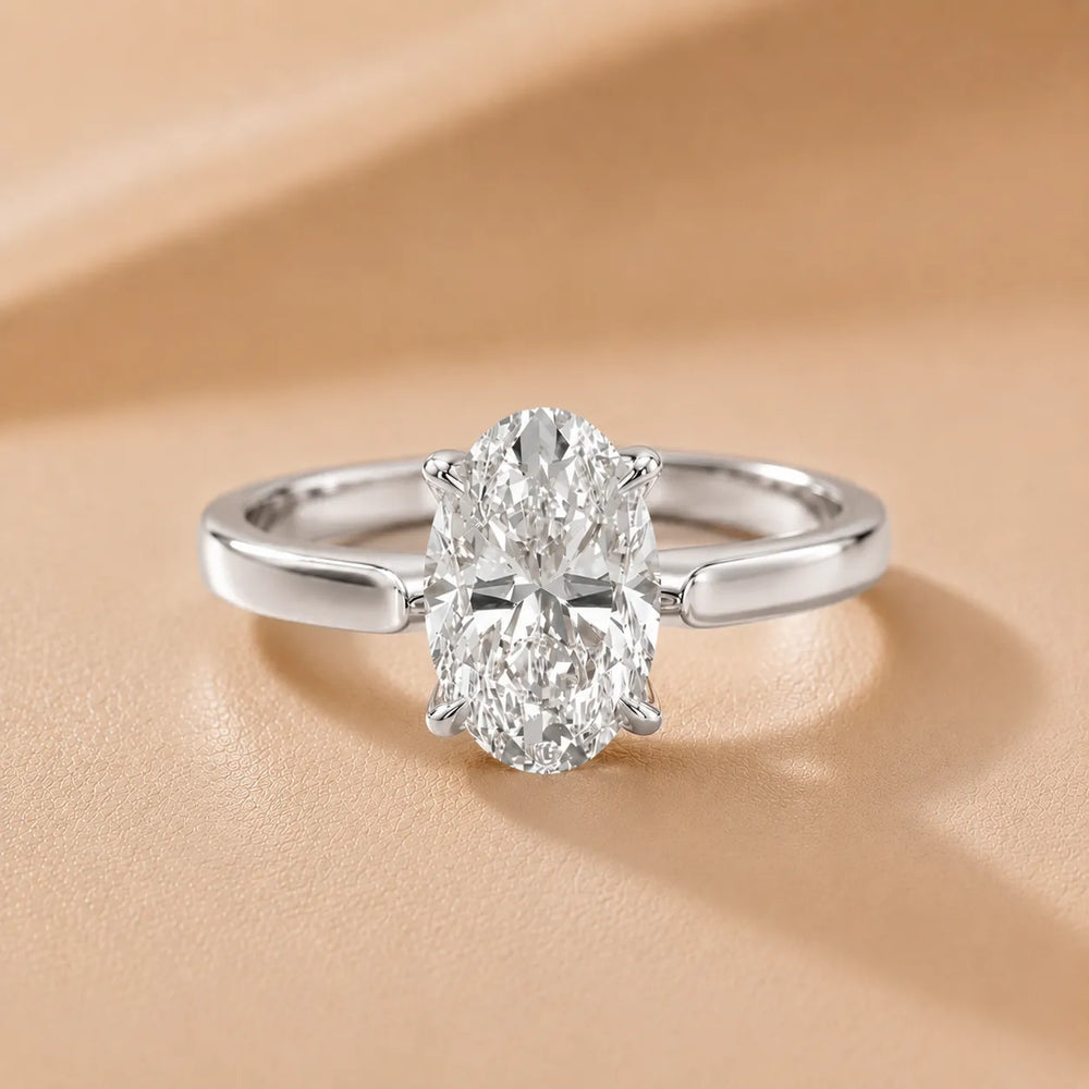 Isabella Bloom Solitaire Heart Diamond Engagement Ring