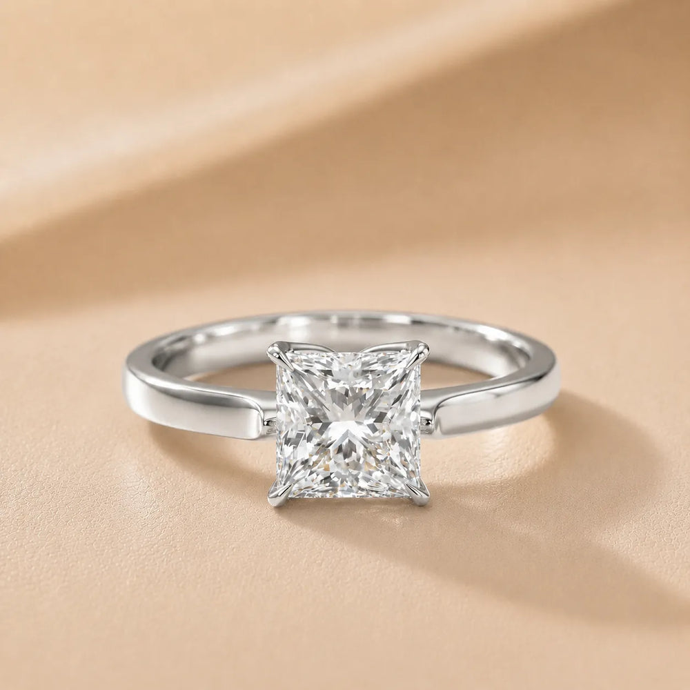 Isabella Bloom Solitaire Heart Diamond Engagement Ring
