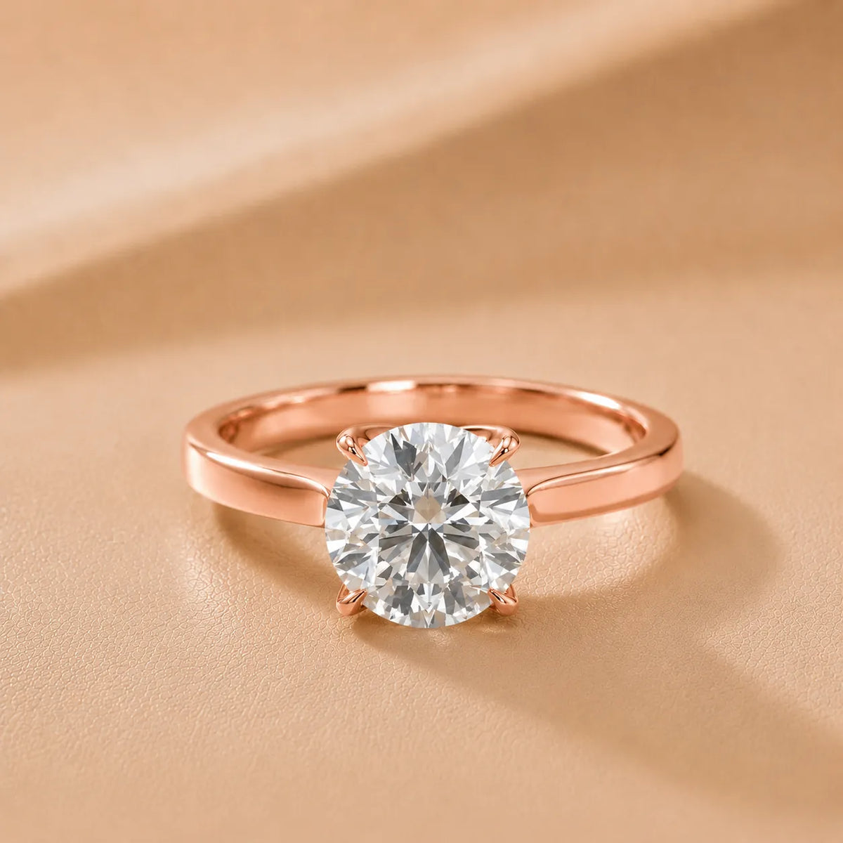 Isabella Bloom Solitaire Oval Diamond Engagement Ring