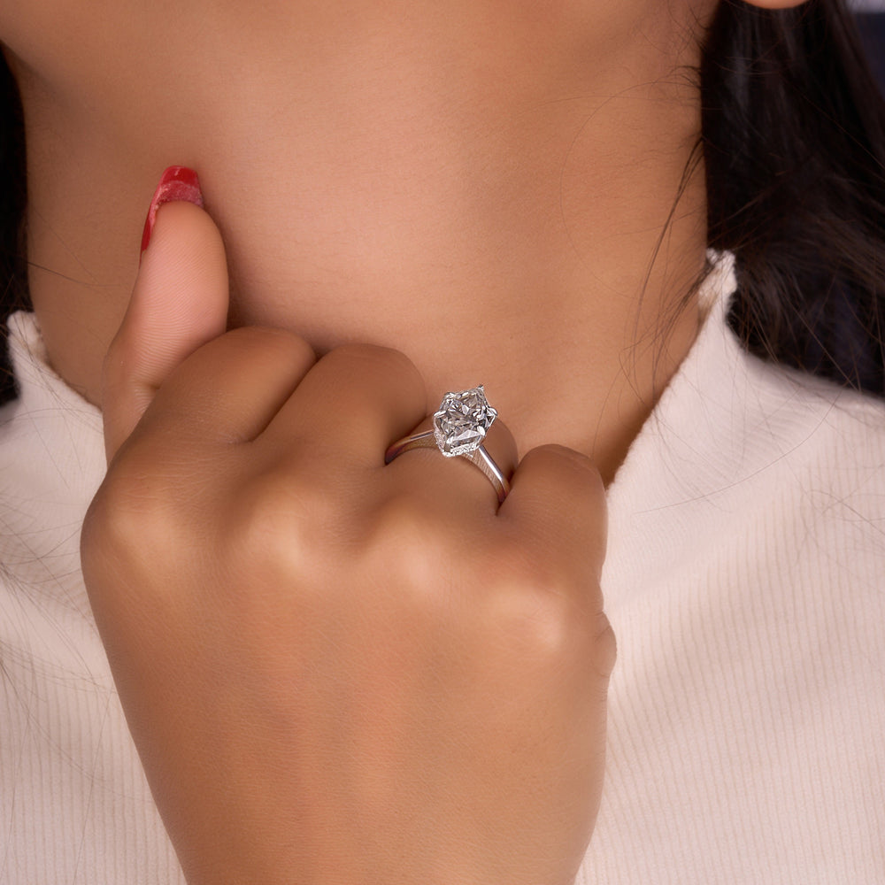 Dutch Marquise Colorless Labgrown Ring
