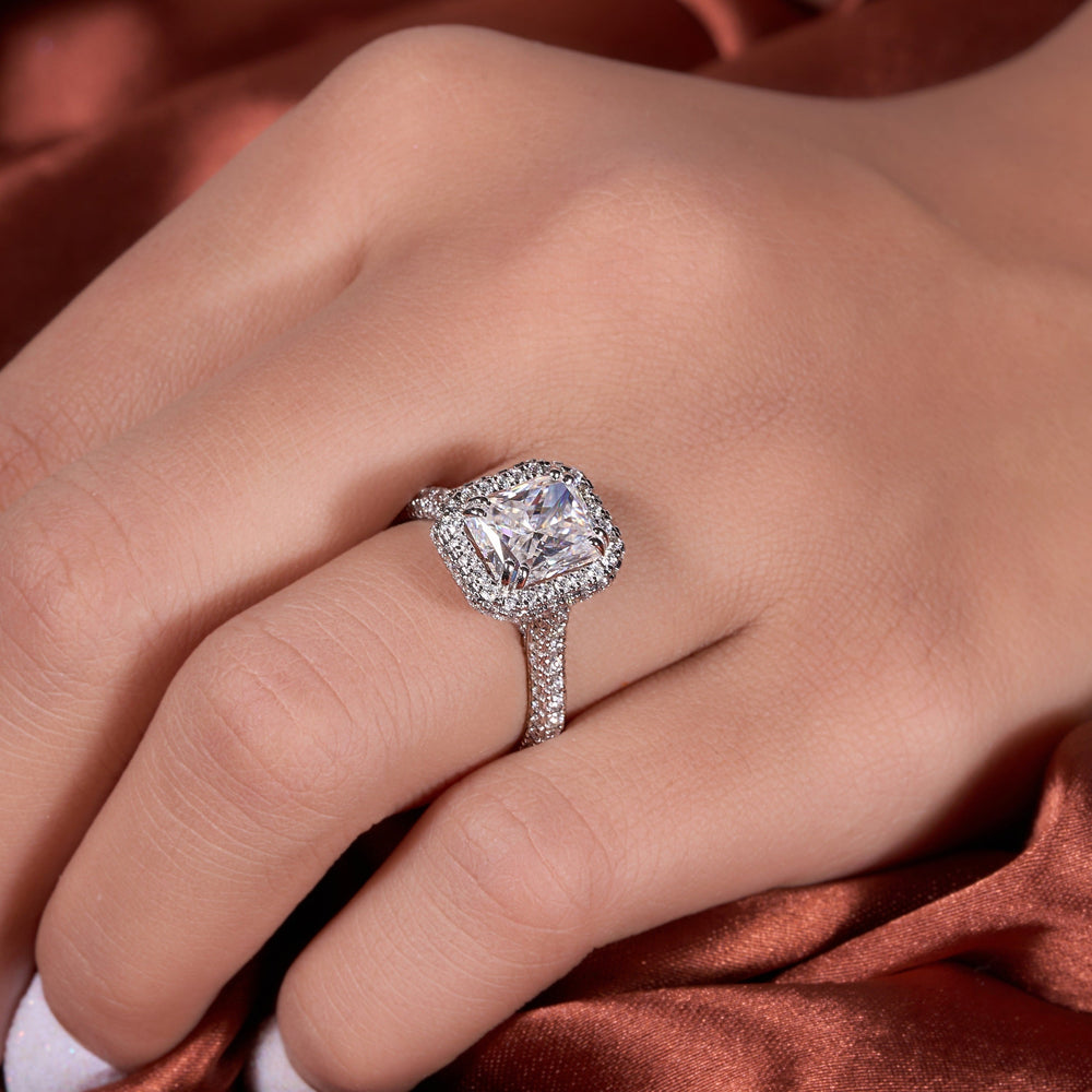 Radiant Cut Labgrown Ring