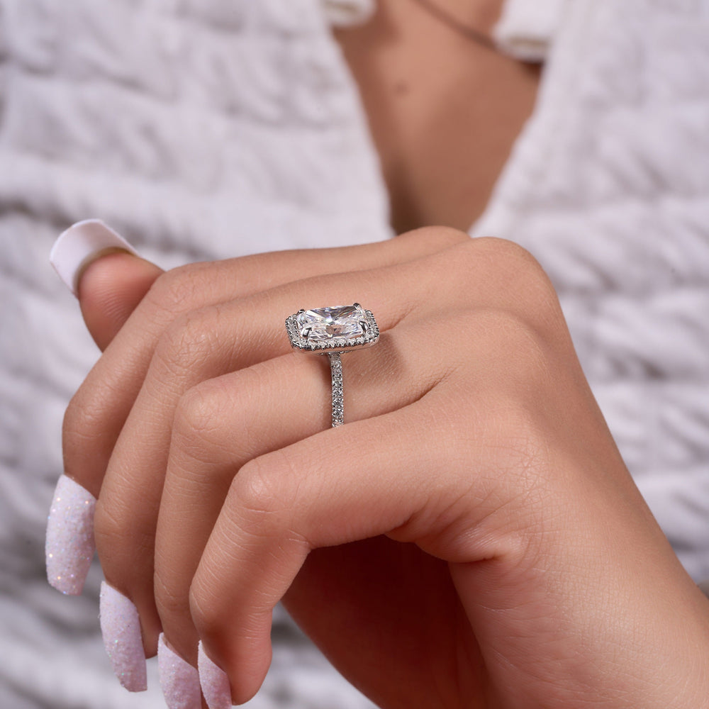 Labgrown Radiant Cut Ring