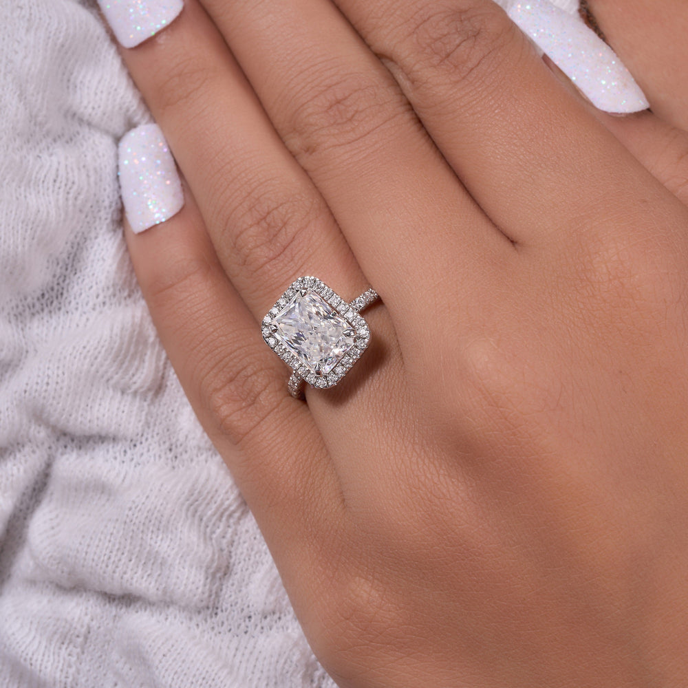 Labgrown Radiant Cut Ring