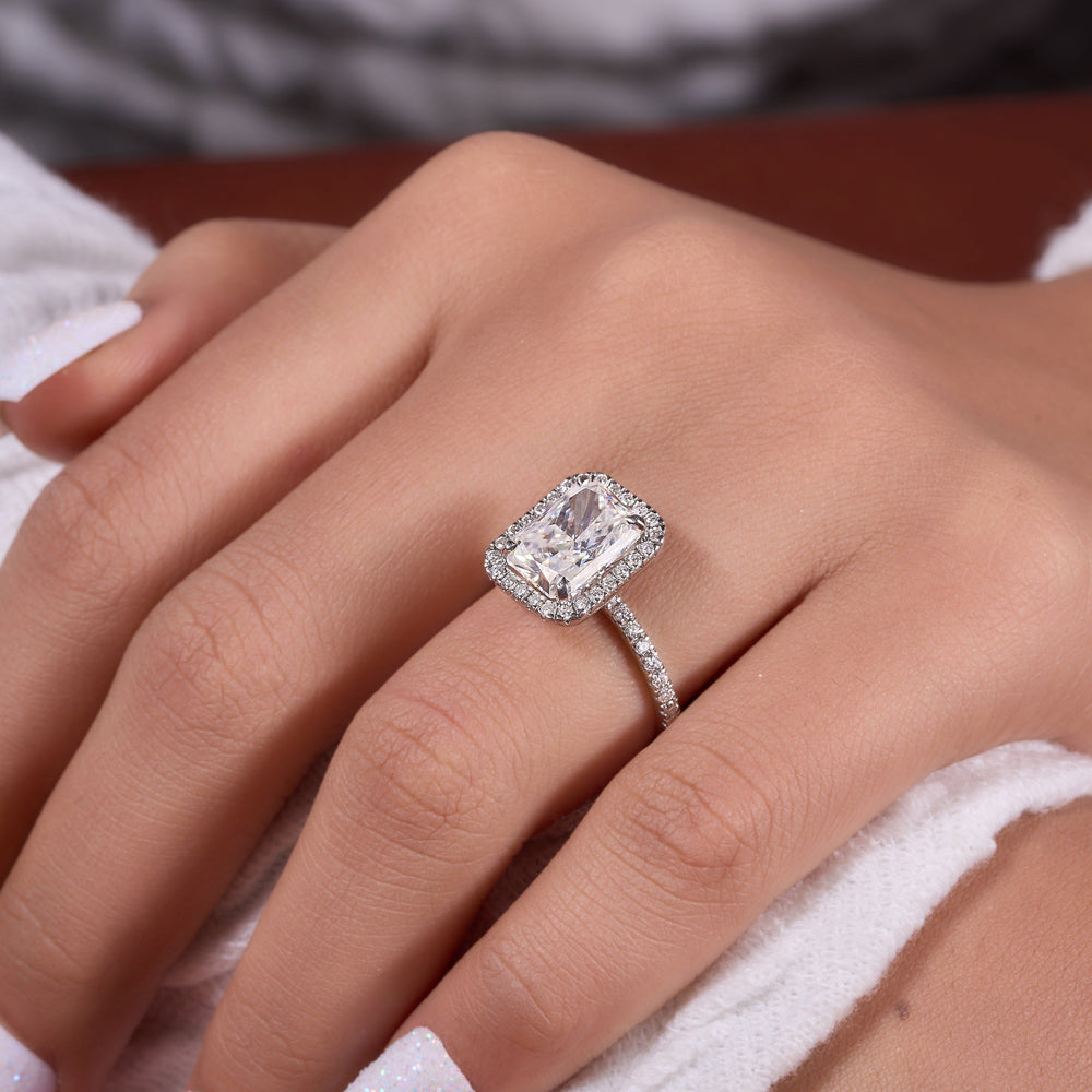Labgrown Radiant Cut Ring