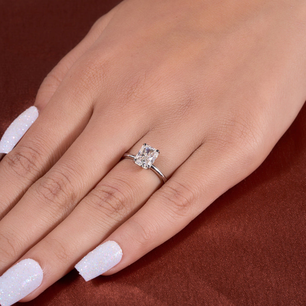 Radiant Cut Labgrown Ring