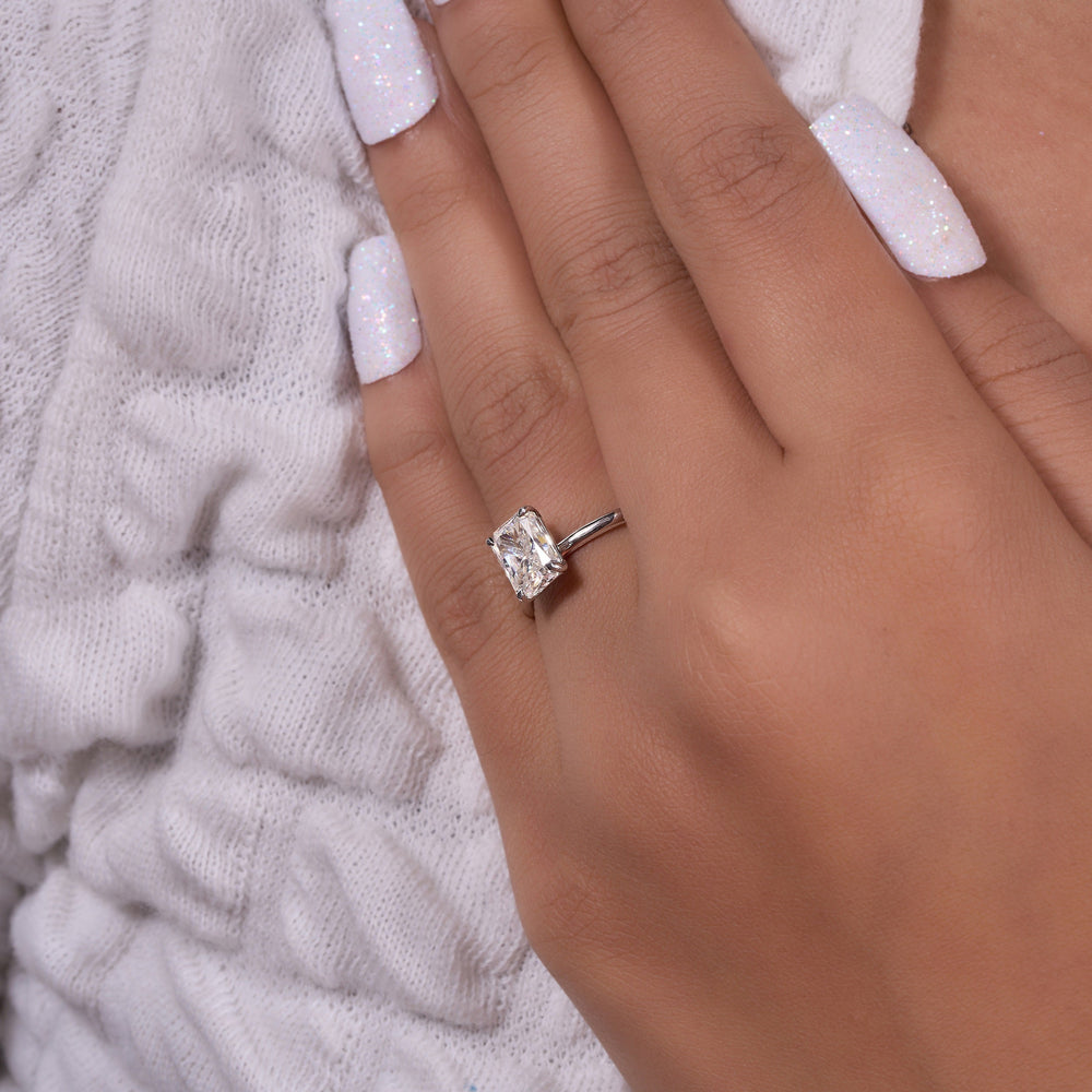 Radiant Cut Labgrown Ring