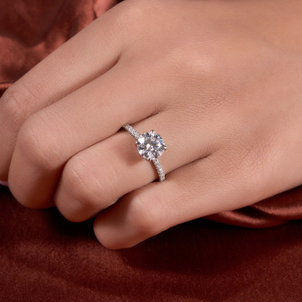 Round Brilliant Cut Labgrown Ring