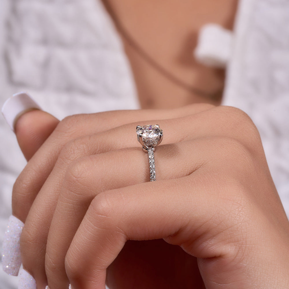 Round Brilliant Cut Labgrown Ring