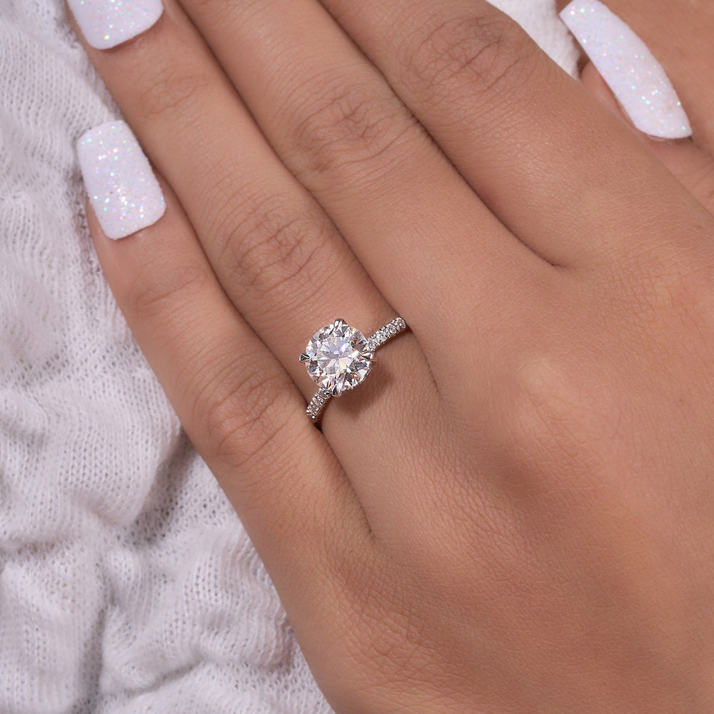 Round Brilliant Cut Labgrown Ring