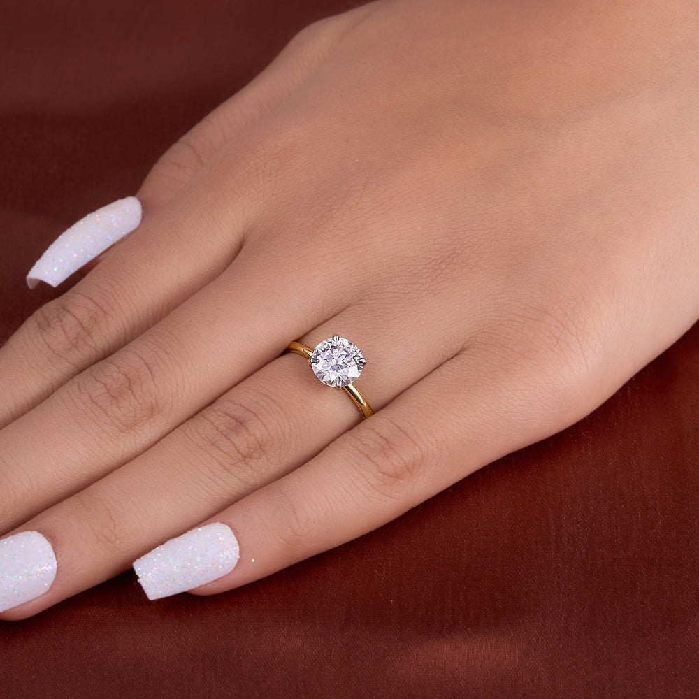 Round Brilliant Cut Labgrown Ring