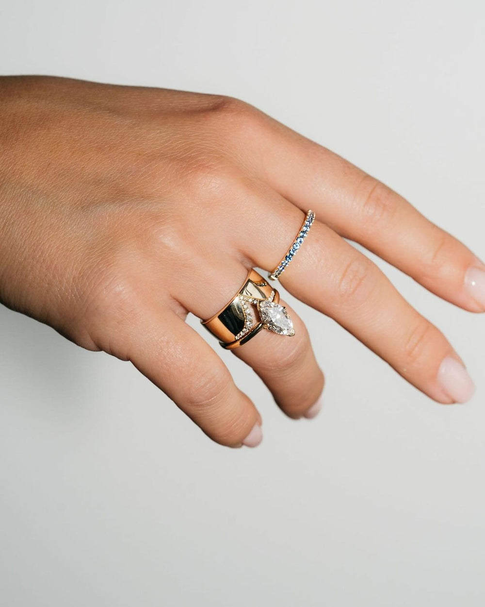 Marquise Cut Labgrown Engagement Ring
