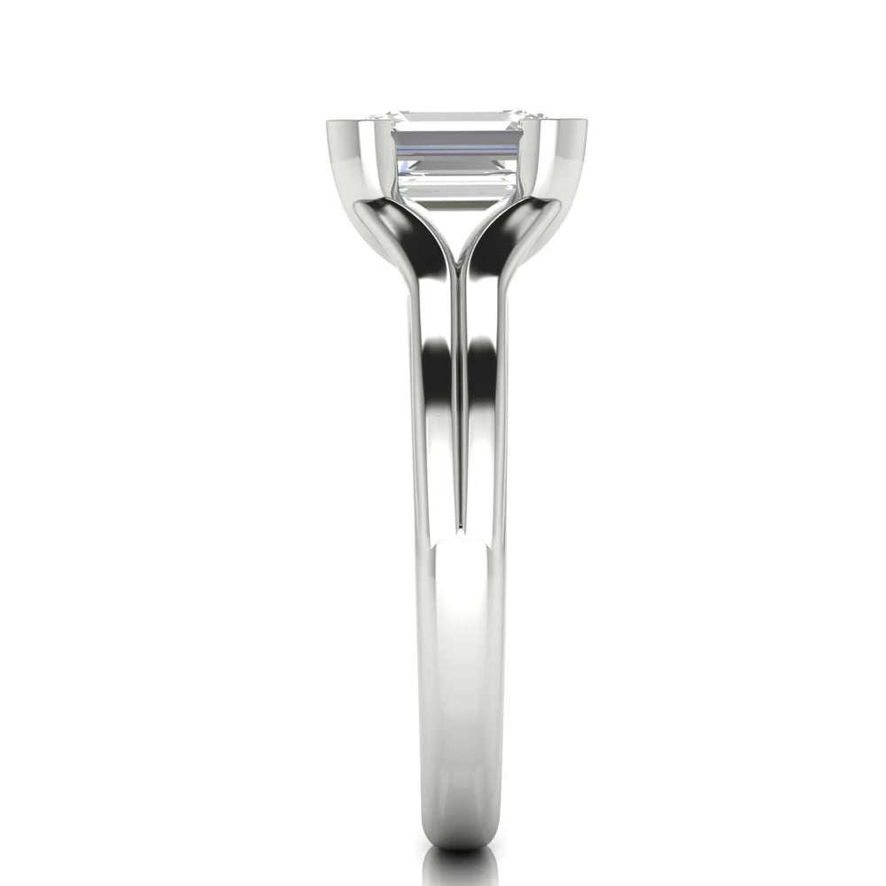 Elegant Solitaire Ring Set with Matching