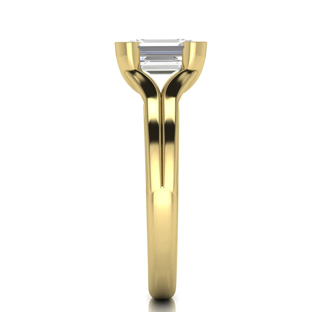 Elegant Solitaire Ring Set with Matching