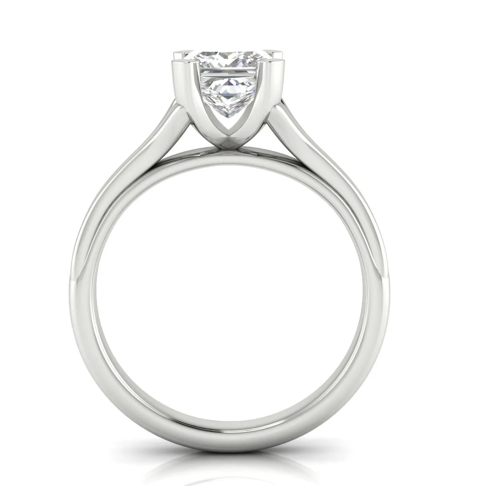 Elegant Solitaire Ring Set with Matching
