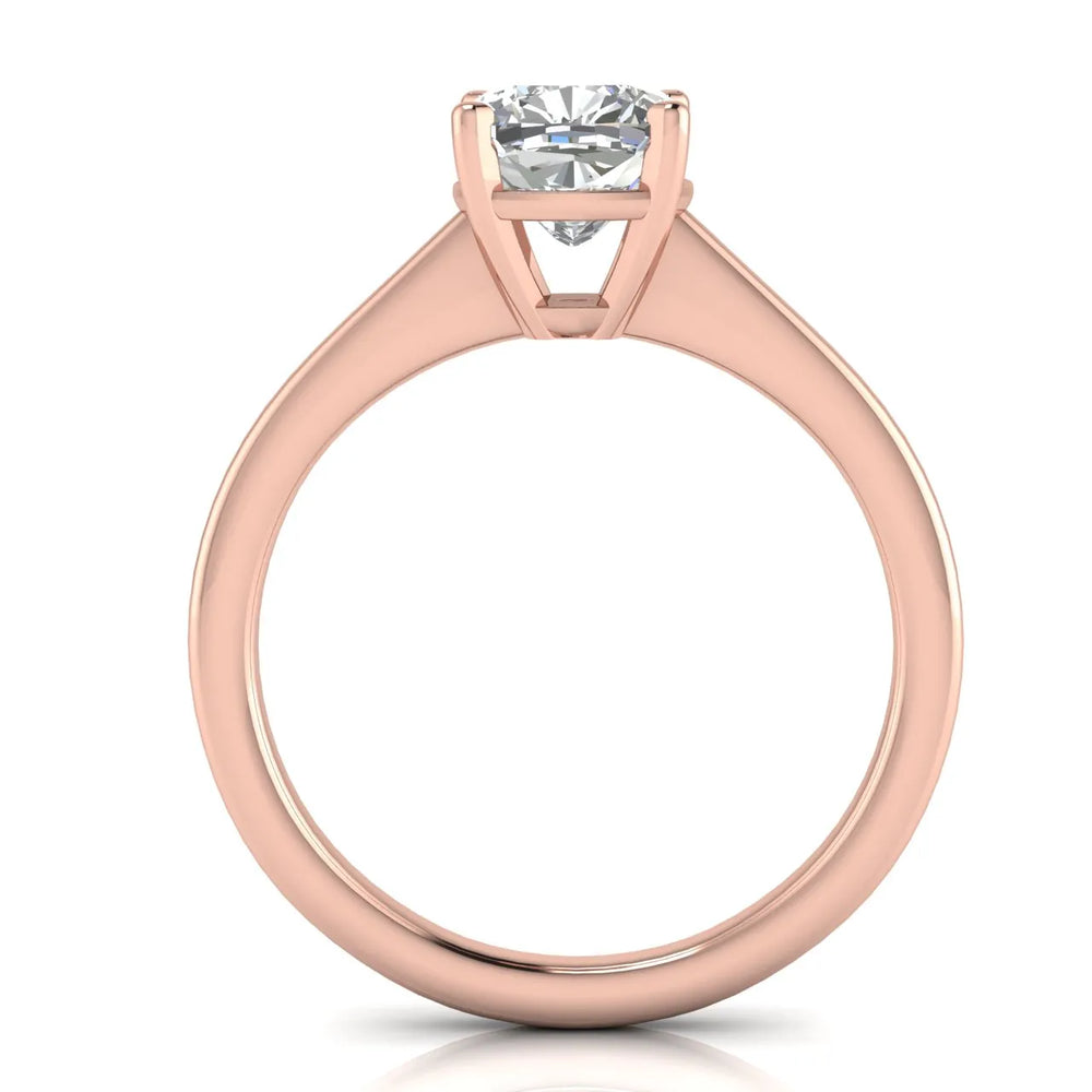 Vintage-Inspired Milgrain Engagement Ring