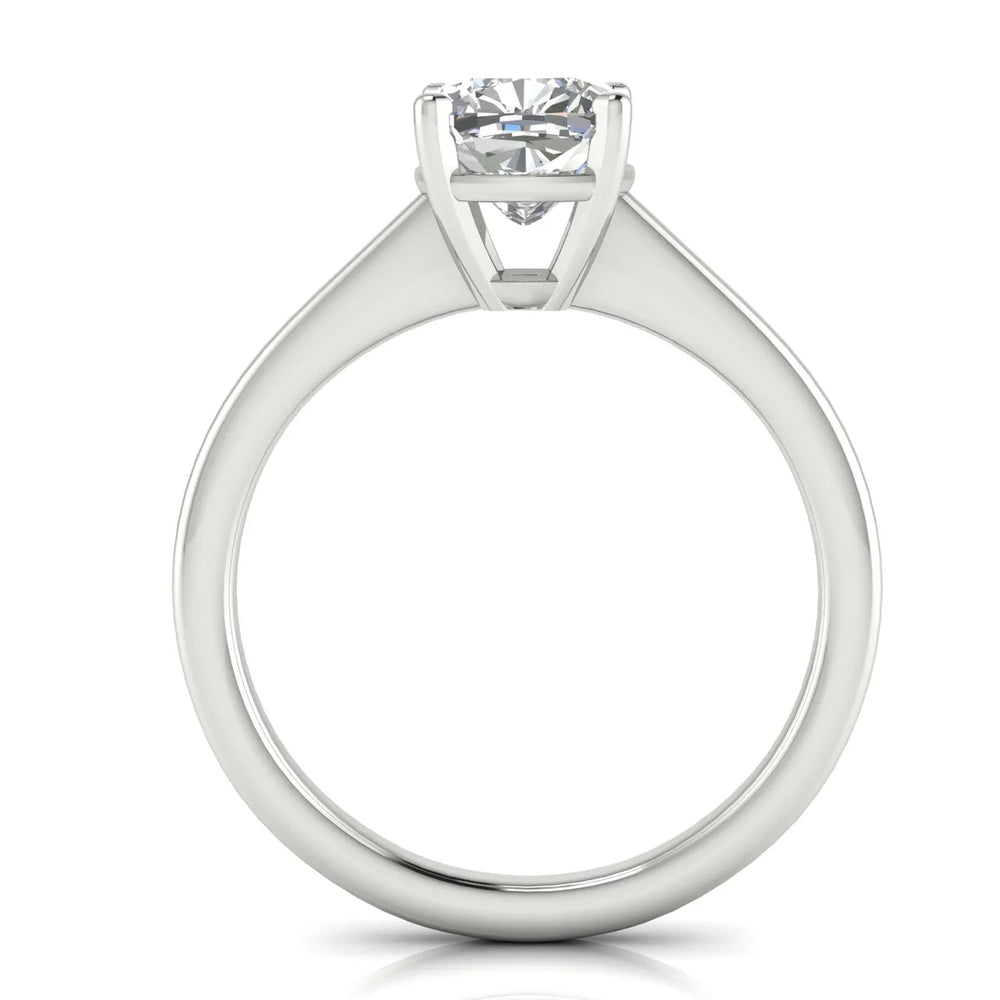 Vintage-Inspired Milgrain Engagement Ring