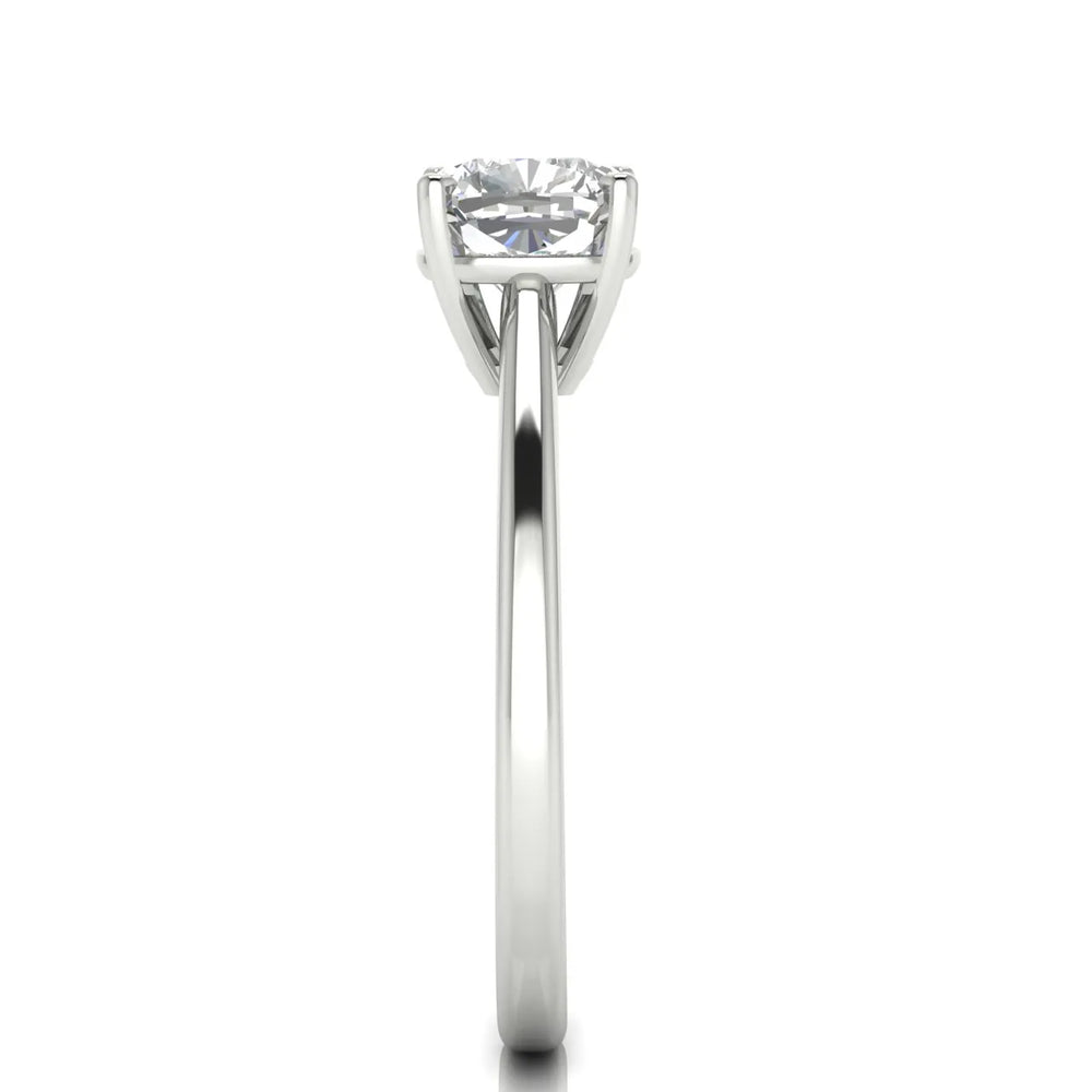 Vintage-Inspired Milgrain Engagement Ring