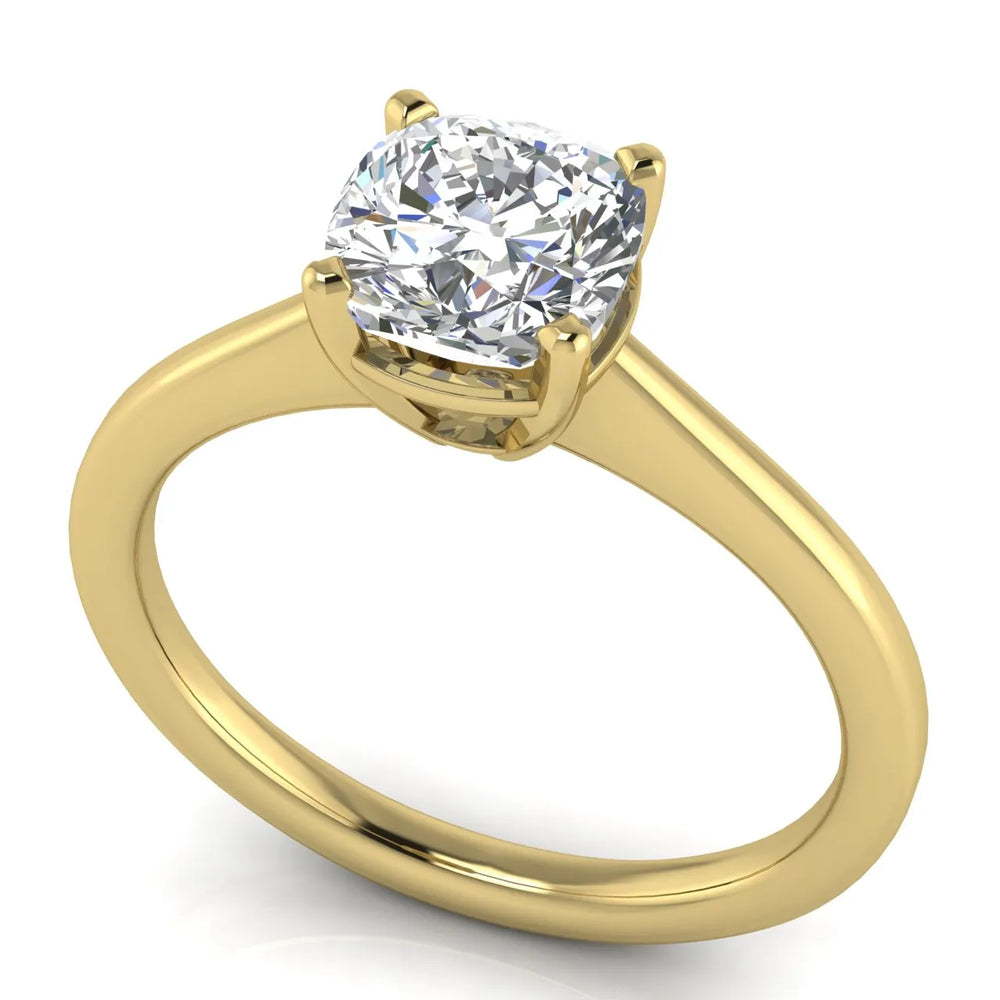 Vintage-Inspired Milgrain Engagement Ring