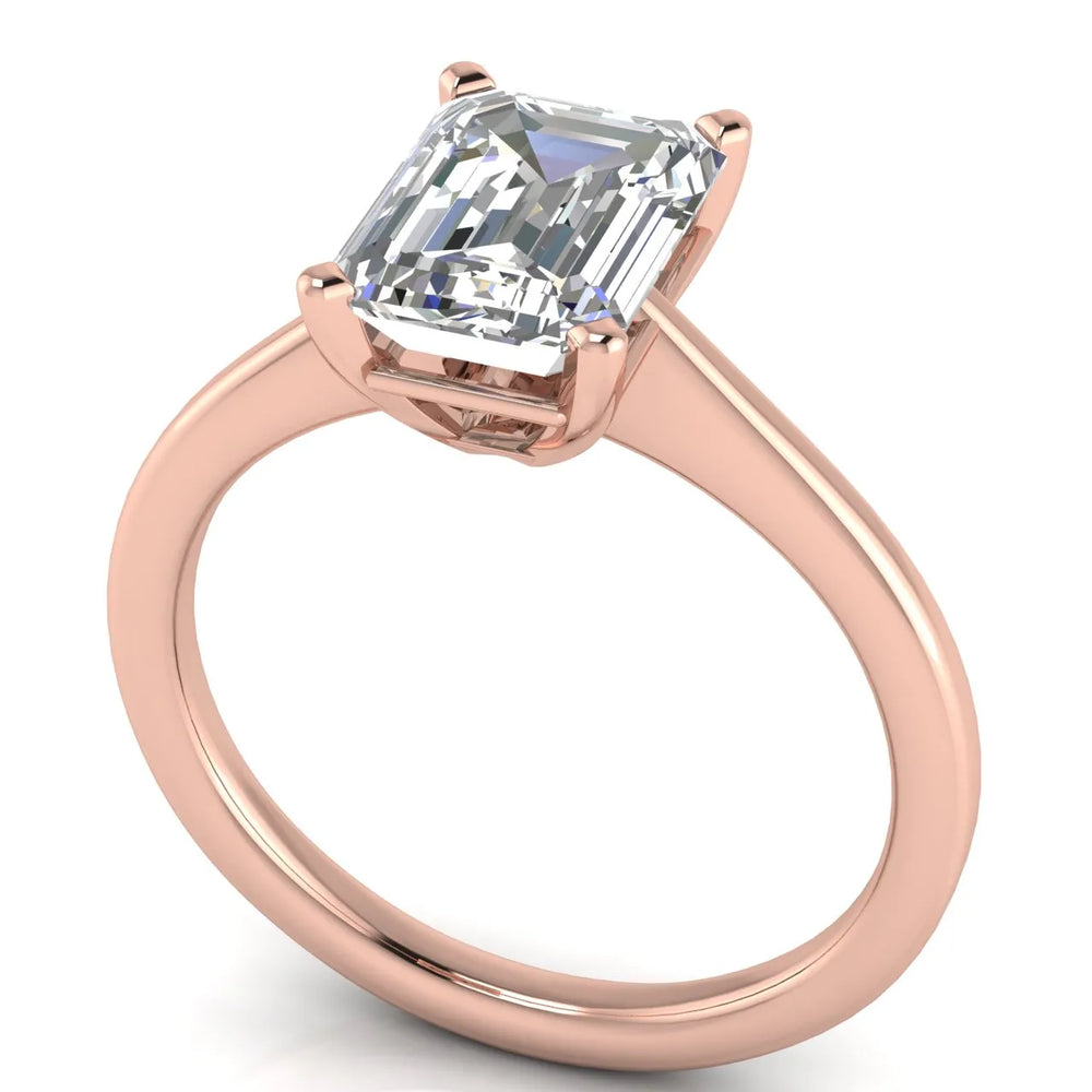 Vintage-Inspired Milgrain Engagement Ring