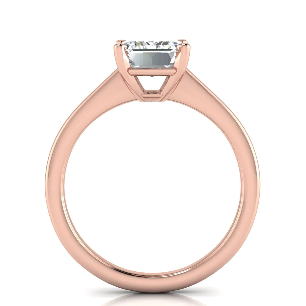 Vintage-Inspired Milgrain Engagement Ring