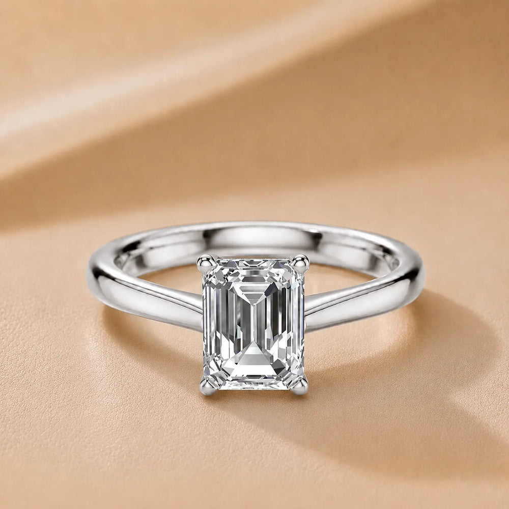 Vintage-Inspired Milgrain Engagement Ring