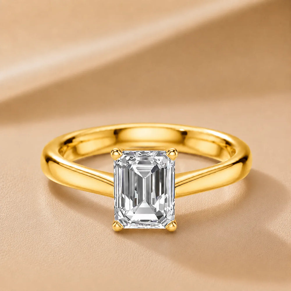 Vintage-Inspired Milgrain Engagement Ring