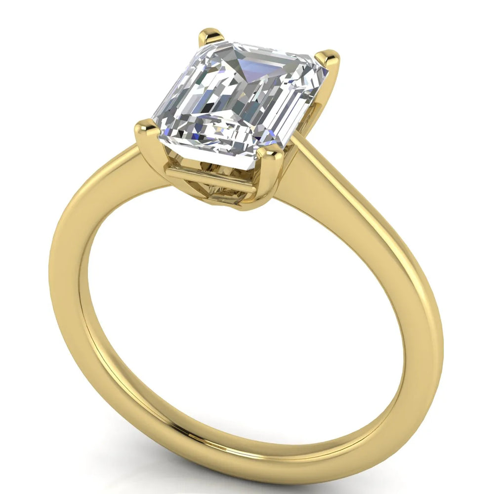 Vintage-Inspired Milgrain Engagement Ring