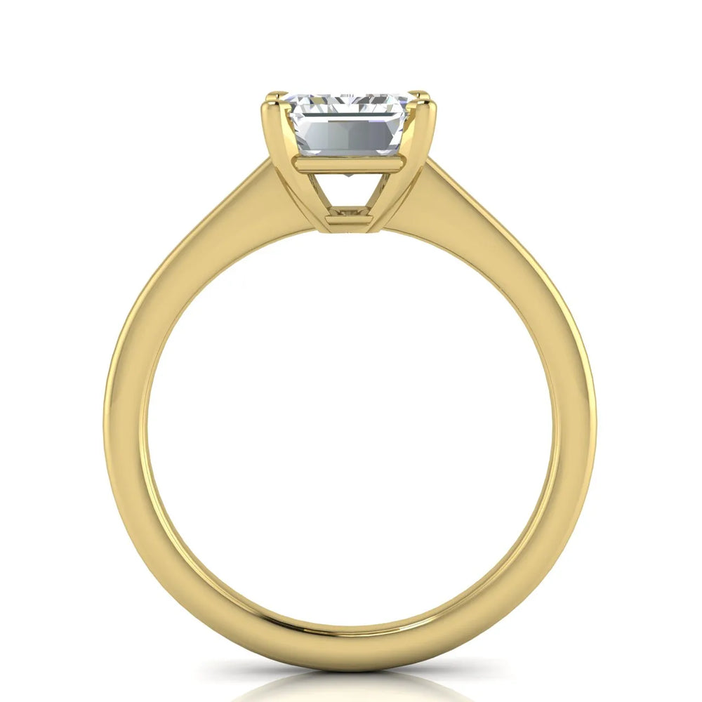 Vintage-Inspired Milgrain Engagement Ring
