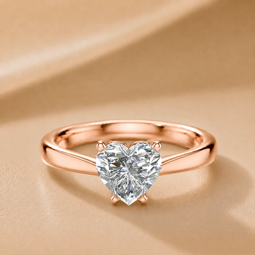 Vintage-Inspired Milgrain Engagement Ring