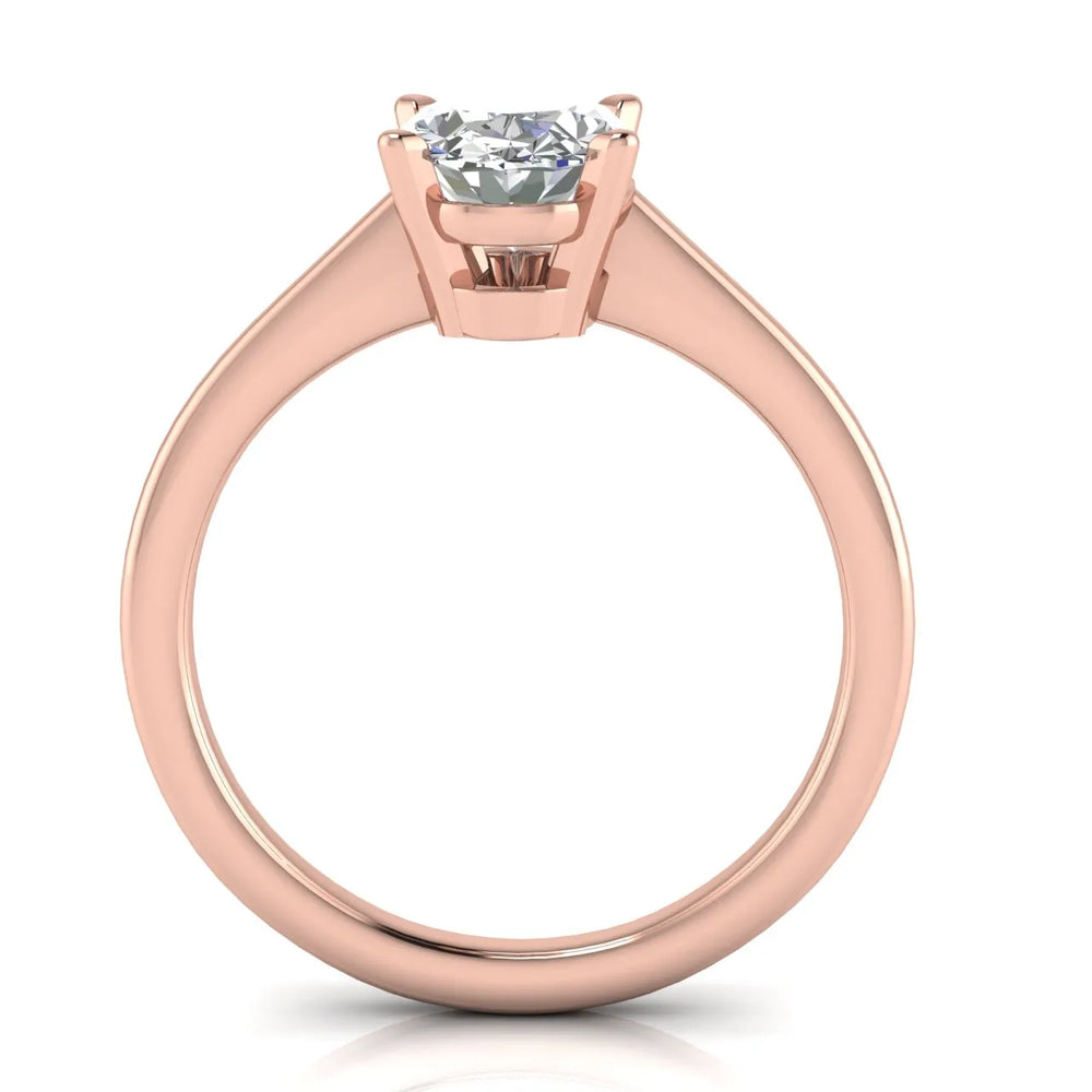 Vintage-Inspired Milgrain Engagement Ring
