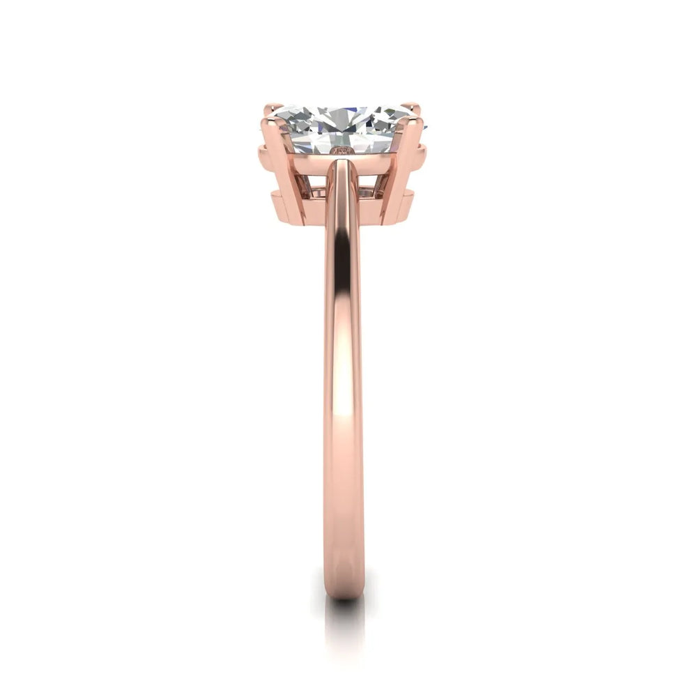 Vintage-Inspired Milgrain Engagement Ring