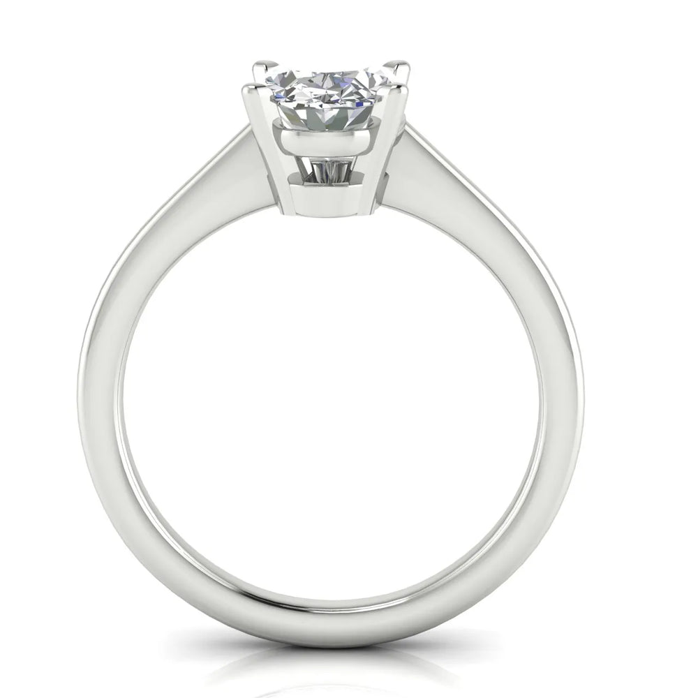 Vintage-Inspired Milgrain Engagement Ring