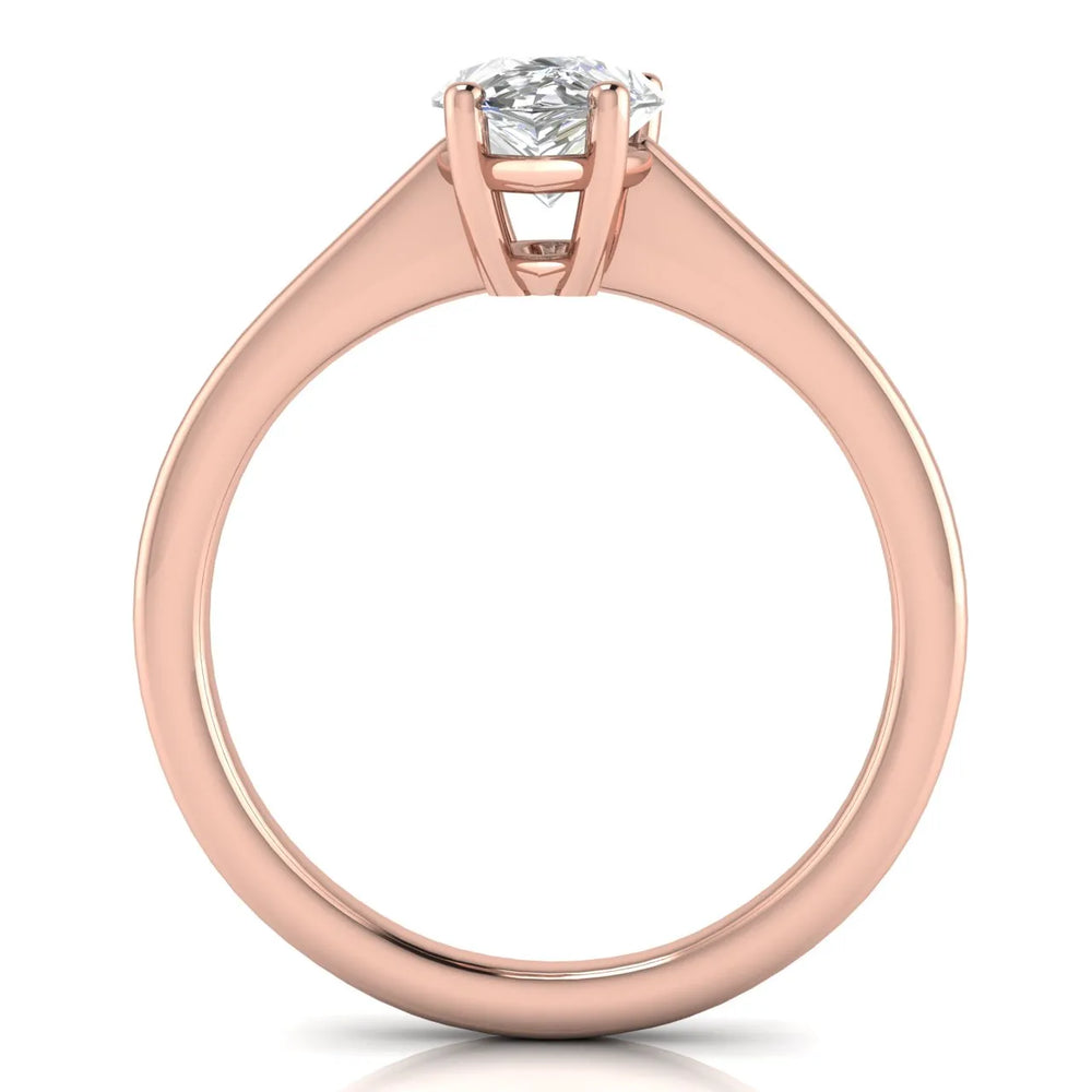 Vintage-Inspired Milgrain Engagement Ring