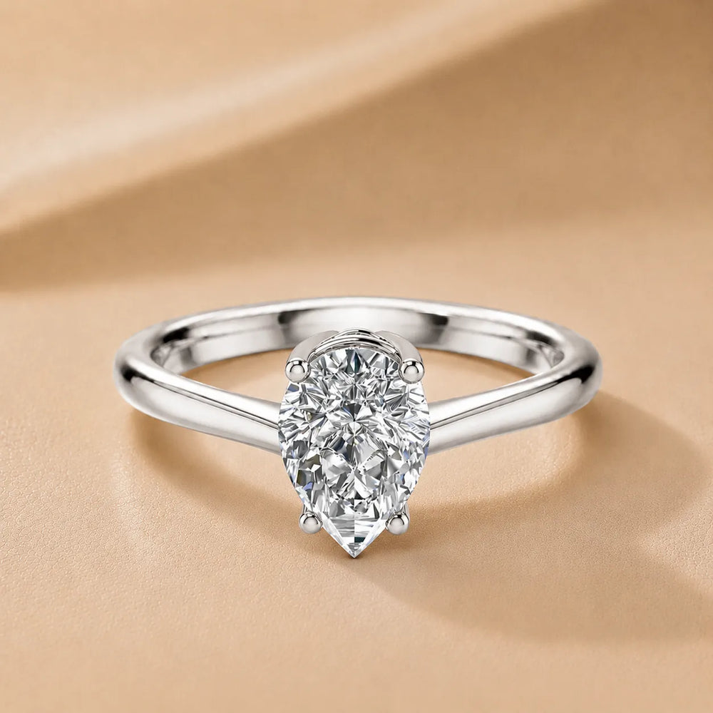 Vintage-Inspired Milgrain Engagement Ring