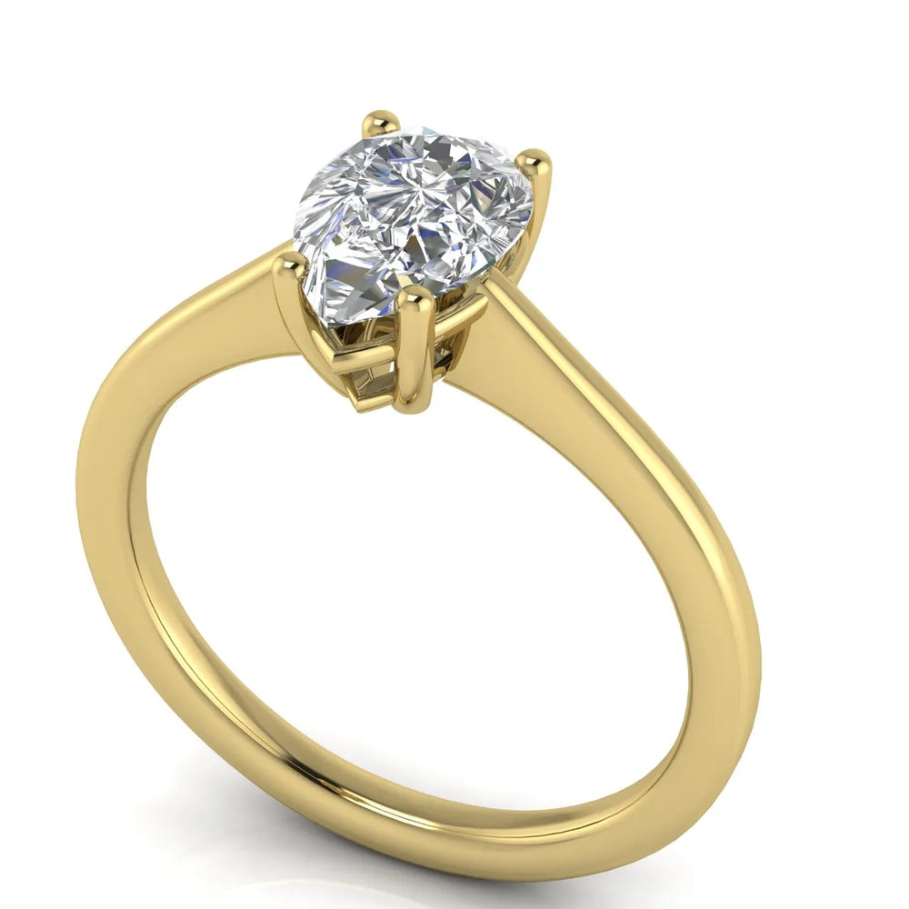 Vintage-Inspired Milgrain Engagement Ring