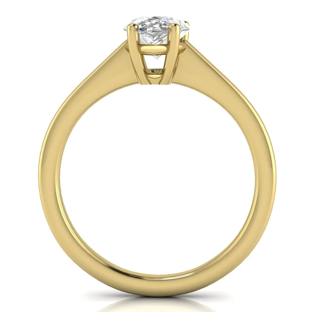 Vintage-Inspired Milgrain Engagement Ring