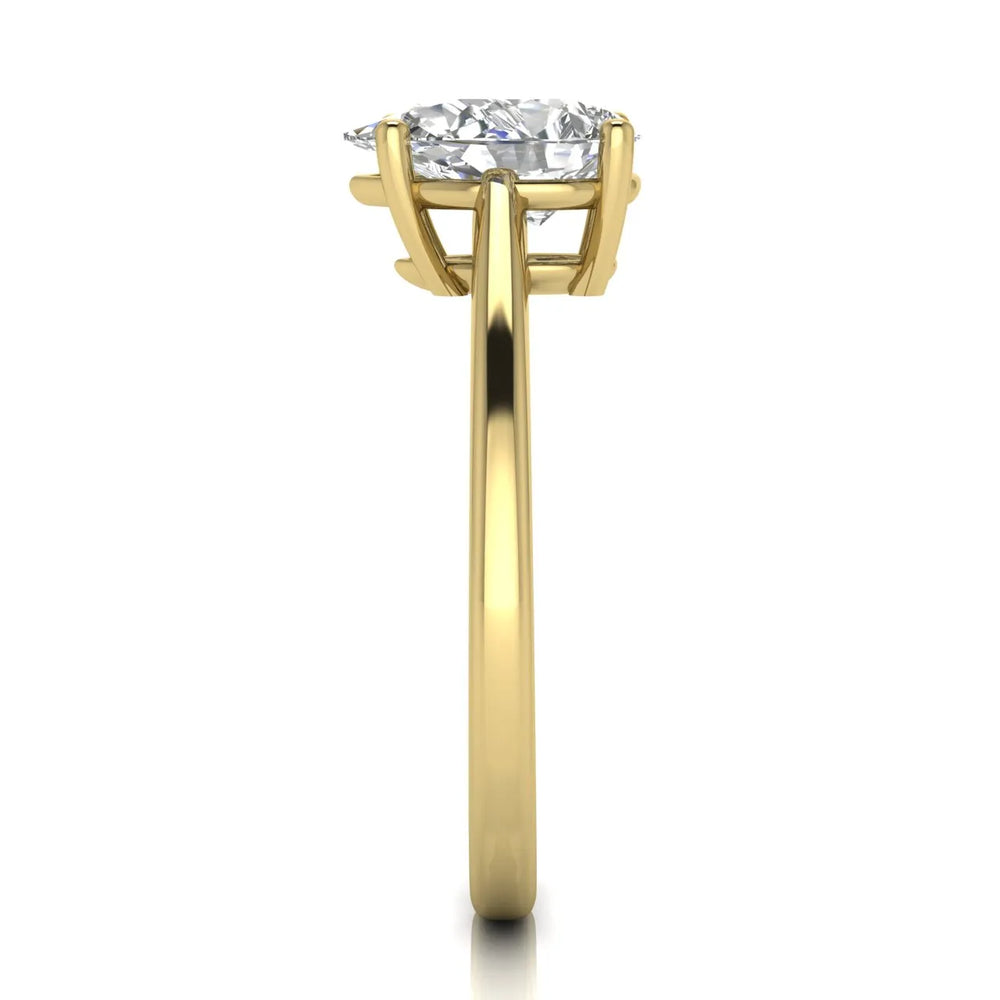 Vintage-Inspired Milgrain Engagement Ring