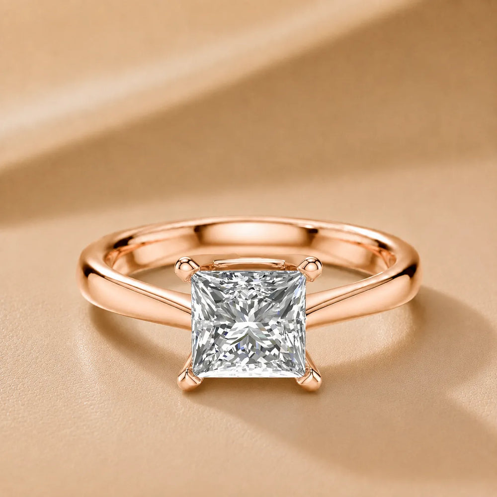 Vintage-Inspired Milgrain Engagement Ring