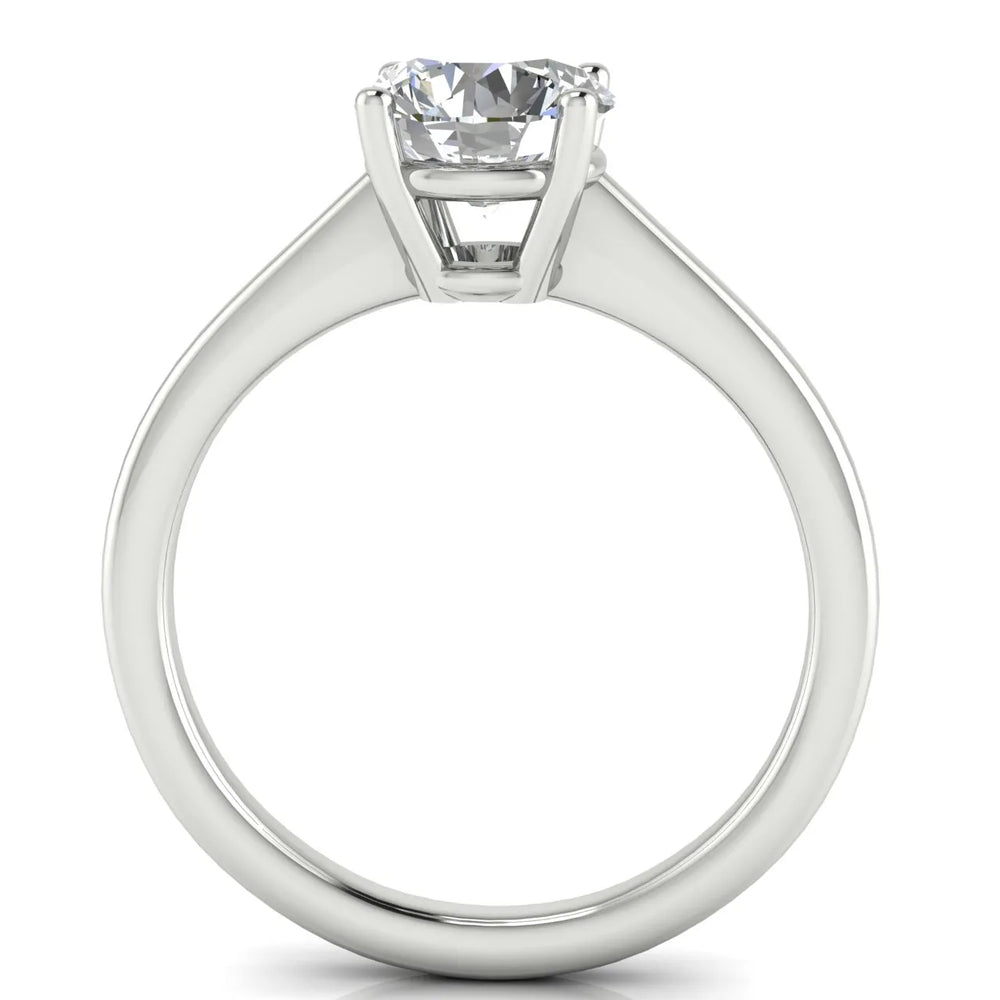 Vintage-Inspired Milgrain Engagement Ring